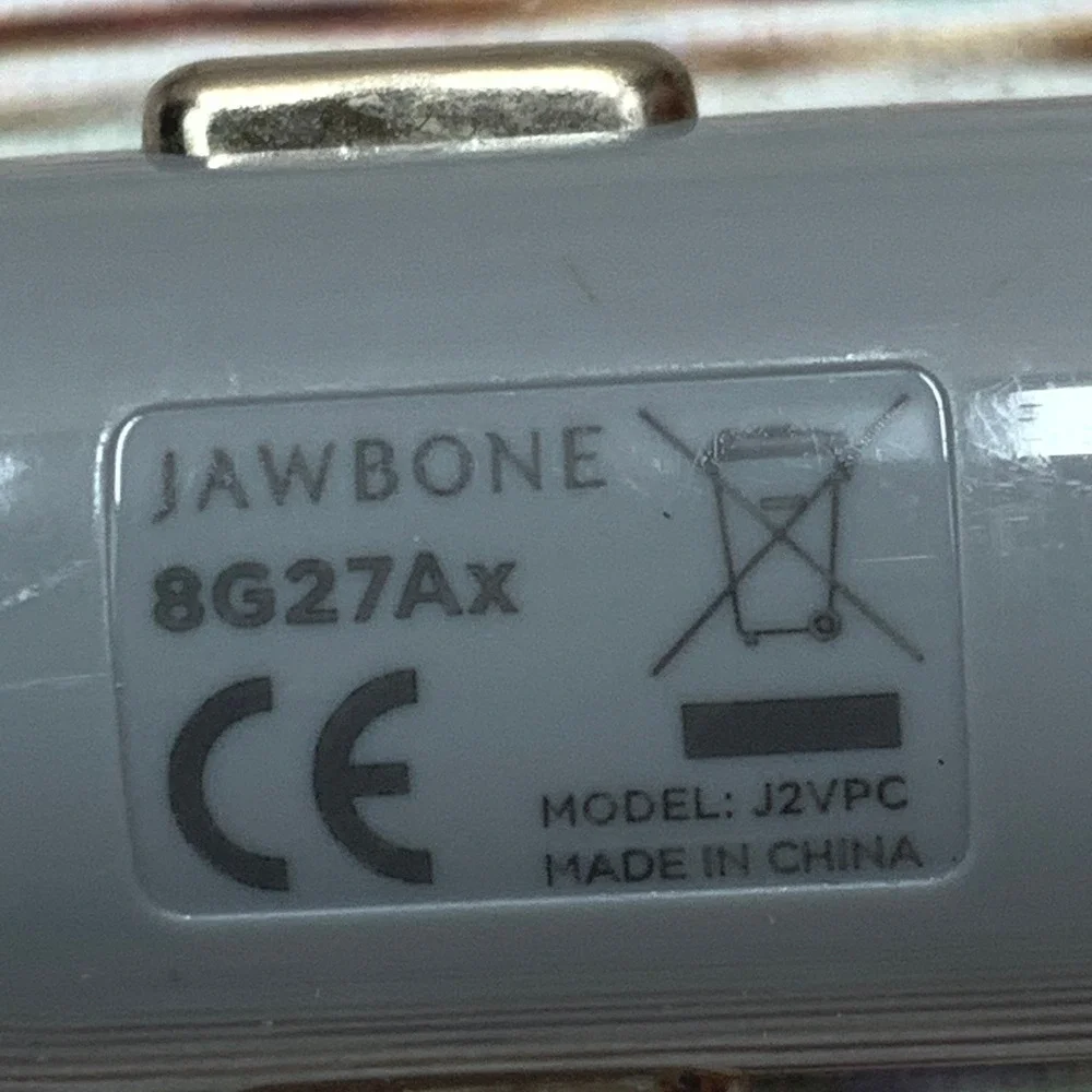 Jawbone Gray AC/DC Wall Adapter & Car Charger - SPA-K901 & J2VPC Unused‎